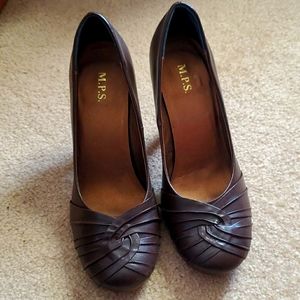 MSP Brown 3 inch Heels